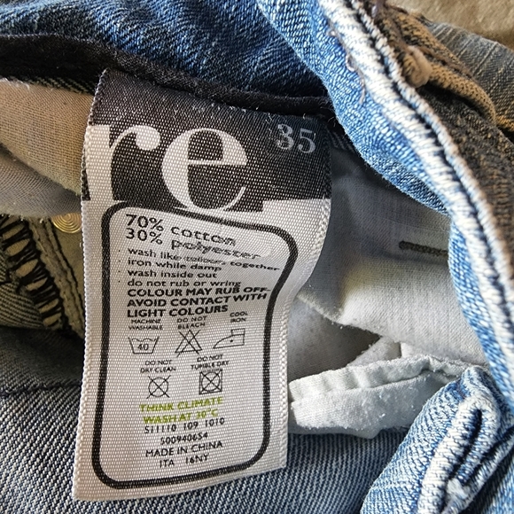 Denim cuffed jean shorts - Picture 8 of 8